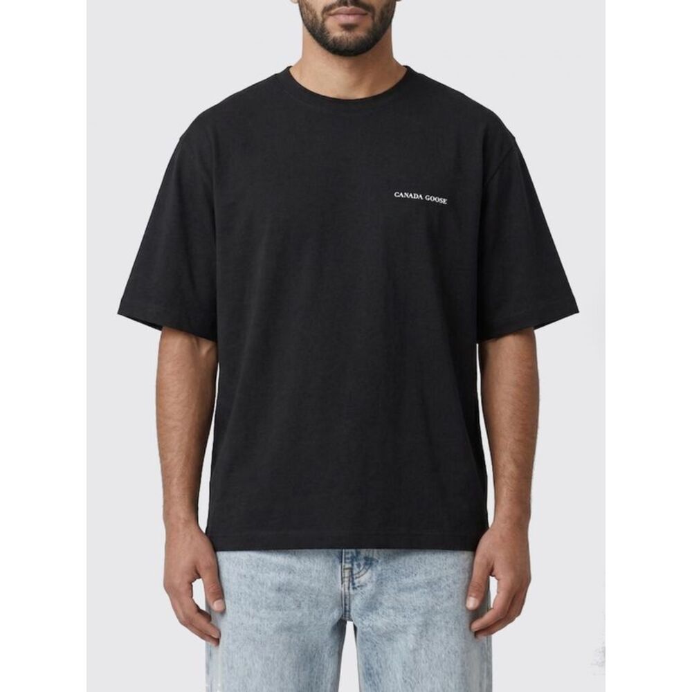 Canada Goose Men Printed Cotton T-Shirt Canada Goose